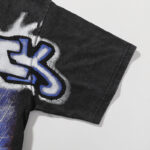 MA005P68，MAJESTIK Lion Football Graphic Crop Tee烫钻设计
