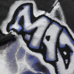 MA005P68，MAJESTIK Lion Football Graphic Crop Tee烫钻设计