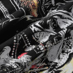 MA002P70，MAJESTIK Bulldog Graphic Crop Tee烫钻设计