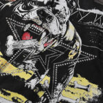 MA002P70，MAJESTIK Bulldog Graphic Crop Tee烫钻设计