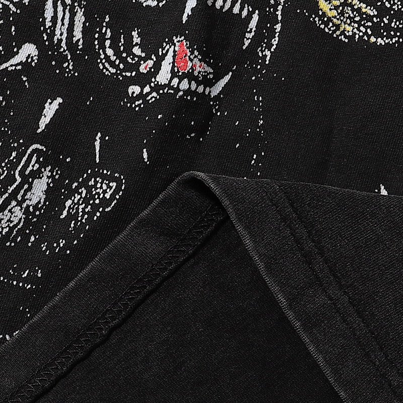 MA001P70，MAJESTIK Bulldog Football Graphic Crop Tee烫钻