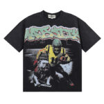 MA001P70，MAJESTIK Bulldog Football Graphic Crop Tee烫钻