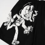 T2507#短裤｜P66 THAT'S A AWFUL LOT OF COUGH SYRUP 现货实拍 美式简约 休闲短裤 面料（fabric):纯棉卫衣毛圈380克 码数（size）：S-M- L-