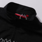 801   p145 Supreme 连帽美式潮流夹克 黑色 杏色 SMLXL 尺码 S M L XL 衣长 68-70-72-74 胸围 124-128-132-136 袖长 80-81-82-83