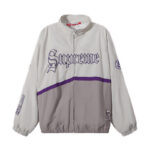 801   p145 Supreme 连帽美式潮流夹克 黑色 杏色 SMLXL 尺码 S M L XL 衣长 68-70-72-74 胸围 124-128-132-136 袖长 80-81-82-83