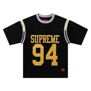 yupoo_66717_7a005820.jpg 3034 p80 Supreme SS25 WEEK8 Split S/S Football Top 拼接图案罗纹圆领短袖美式潮流足球衣 男女同款 黑色 smlxl