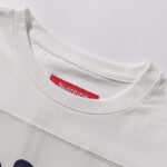 3032 p75 supreme 99号印花长袖T恤 黑色 米白 SMLXL  尺码 S M L XL