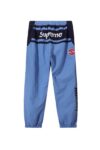 Supreme x DUCATI 联名款 SS24 WEEK16 TRACK PANT  Logo印花撞色设计针织运动裤  E2604 p150裤子黑色 白色  SMLXL