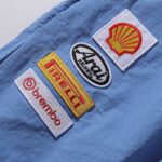 Supreme x DUCATI 联名款 SS24 WEEK16 TRACK PANT  Logo印花撞色设计针织运动裤  E2604 p150裤子黑色 白色  SMLXL