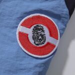 Supreme x DUCATI 联名款 SS24 WEEK16 TRACK PANT  Logo印花撞色设计针织运动裤  E2604 p150裤子黑色 白色  SMLXL