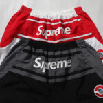 Supreme x DUCATI 联名款 SS24 WEEK16 TRACK PANT  Logo印花撞色设计针织运动裤  E2604 p150裤子黑色 白色  SMLXL