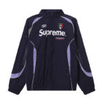 6607 p150Supreme SS22 Week 11 x umbro/茵宝 联名款 Track Jacket 连帽美式潮流夹克黑色 灰色 藏青色 SMLXL尺码 S M L XL
