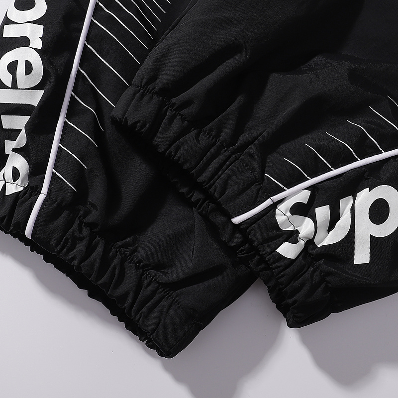 6608p130 Supreme 黑色 灰色 藏青色 SMLXL 尺码 S M L XL 裤长 106-108-110-112 腰围 84-88-92-96