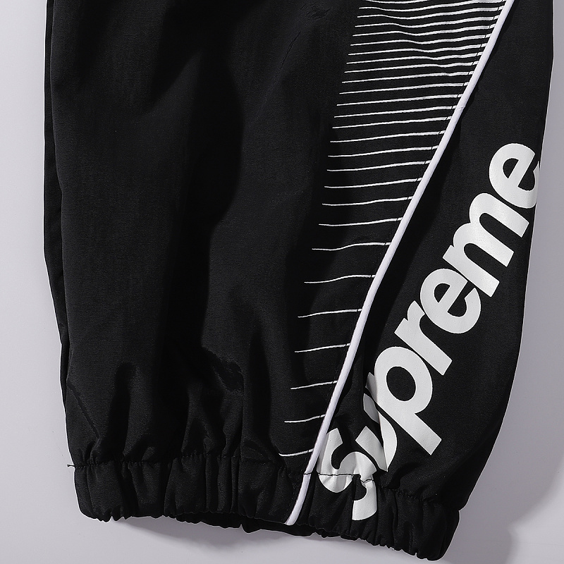 6608p130 Supreme 黑色 灰色 藏青色 SMLXL 尺码 S M L XL 裤长 106-108-110-112 腰围 84-88-92-96