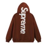 3624p110元sup刺绣款卫衣颜色：红 绿 卡其 蓝 码数：S M L XL