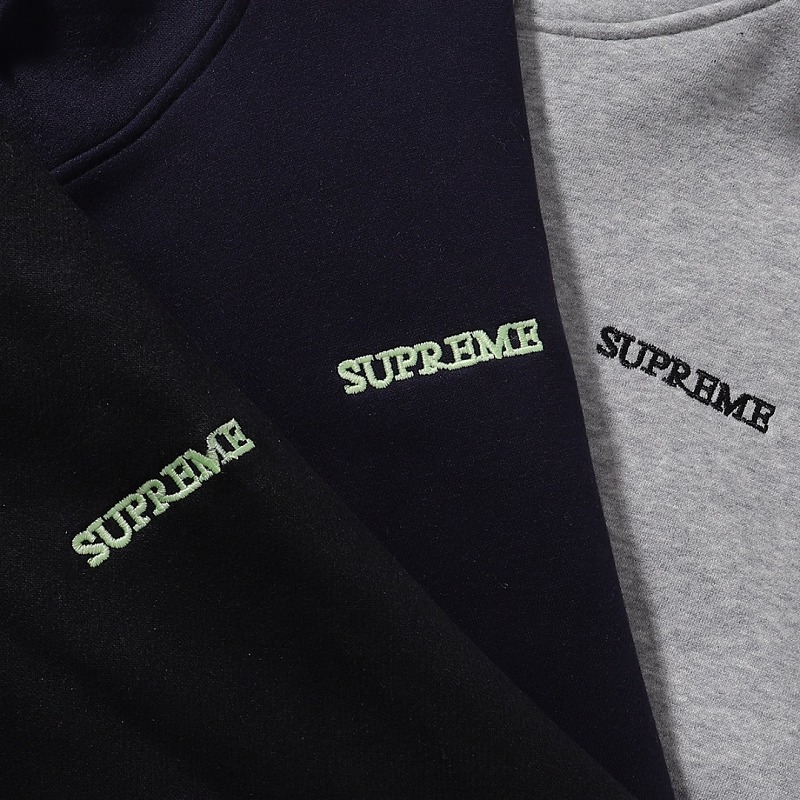 8616 P115 sup拉链卫衣 黑色夜光刺绣  灰色黑色藏青SMLXL 尺码表 尺码 S M L XL 胸围 60 62 64 66 衣长 70 72 74 76肩宽58 60 62 64