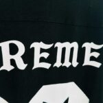 P65-9098# Supreme 联名款SS26  88号兔子圆领长袖  黑色、白色 S-XL