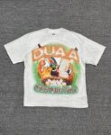编号719   #P72    DUAA New Age T-shirt 2026ss欧美最新潮牌白墨直喷烫钻洗水做旧短袖T恤