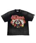 编号709   #P70    DUAA New Age T-shirt 2026ss欧美最新潮牌烫钻洗水做旧短袖T恤