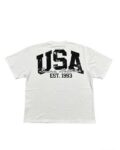 编号707   #P60   DUAA New Age T-shirt 2026ss欧美最新潮牌烫钻洗水做旧短袖T恤