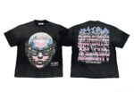 编号706   #P65    DUAA New Age T-shirt 2026ss欧美最新潮牌烫钻洗水做旧短袖T恤