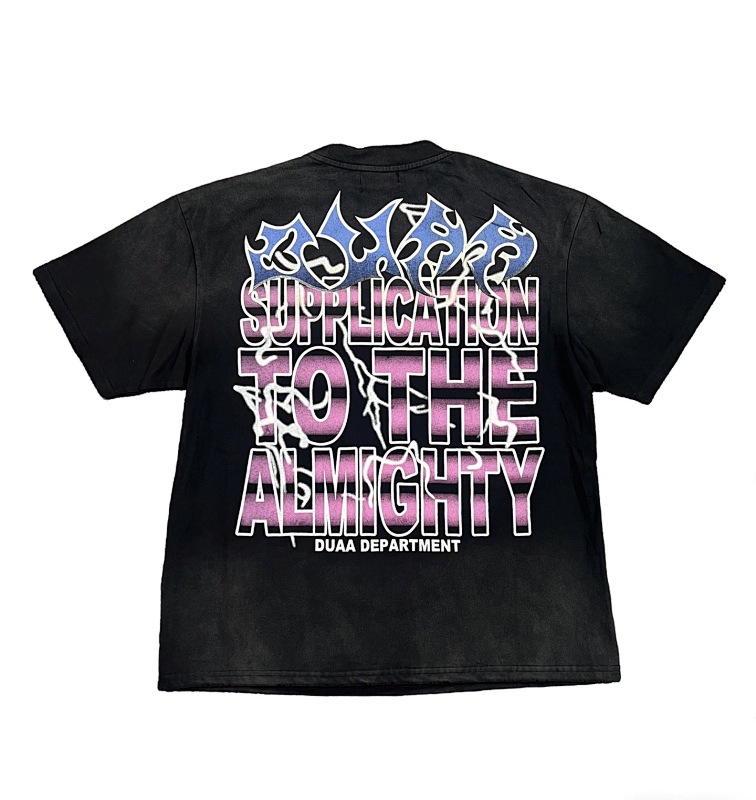 编号706   #P65    DUAA New Age T-shirt 2026ss欧美最新潮牌烫钻洗水做旧短袖T恤