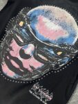 编号706   #P65    DUAA New Age T-shirt 2026ss欧美最新潮牌烫钻洗水做旧短袖T恤