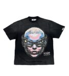 编号706   #P65    DUAA New Age T-shirt 2026ss欧美最新潮牌烫钻洗水做旧短袖T恤