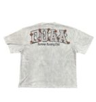 编号703   #P65   DUAA New Age T-shirt 2026ss欧美最新潮牌烫钻洗水做旧短袖T恤