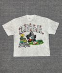 编号703   #P65   DUAA New Age T-shirt 2026ss欧美最新潮牌烫钻洗水做旧短袖T恤