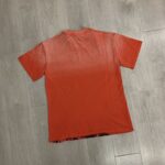 DU108# P68  DUAA Trophies T-shirt美国街头潮牌烫钻洗水做旧破洞短袖T恤