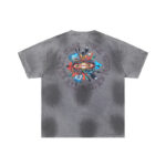 DU101# P75  DUAA New Age T-shirt 2026ss白墨直喷欧美最新潮牌烫钻洗水做旧短袖T恤
