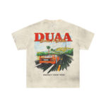 DU205# P75 DUAA Hollywood graphic T-shirt最新潮牌前后烫钻时尚短袖T恤
