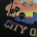 DU102# P68 DUAA Cali T-shirt美国洛杉矶时尚街头潮牌烫钻短袖T恤