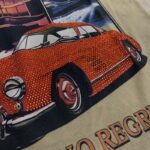 DU202# P75 DUAA All Risk T-shirt白墨直喷烫钻高品质潮牌短袖T恤