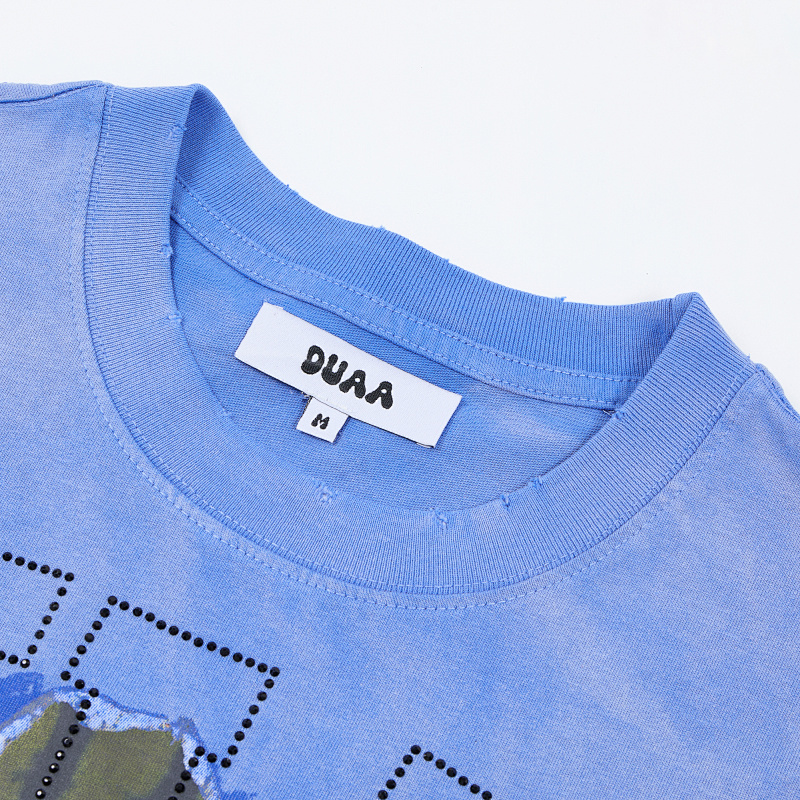 DU106# P63 DUAA Legend SS Tee 2026ss最新欧美潮牌100%纯棉短袖T恤