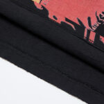DU103# P65 DUAA Trophies T-shirt美国街头潮牌烫钻洗水做旧破洞短袖T恤