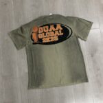 DU207# P75 DUAA All Star SS Tee2026ss欧美街头潮牌烫钻破洞短袖T恤