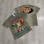 DU207# P75 DUAA All Star SS Tee2026ss欧美街头潮牌烫钻破洞短袖T恤