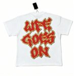 编号301    批55   SAINTS Champion T-Shirt 2026美国洛杉矶最新街头潮牌印花烫钻短袖T恤 码数：S  M  L  XL