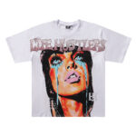 批61，编号LH021，美潮Life Hustlers “Crying Woman”烫钻设计