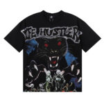 批58，编号LH019，Life Hustlers "Black Panther"黑豹印花烫钻设计