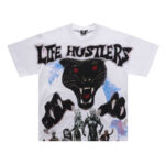 批58，编号LH019，Life Hustlers "Black Panther"黑豹印花烫钻设计
