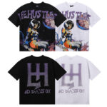 批58，编号LH018，Life Hustlers "sexy astronaut"性感宇航员印花烫钻设计短袖T恤男女