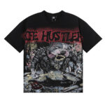 批58，编号LH015，Life Hustlers "Angry Pitbull"比特犬印花烫钻设计