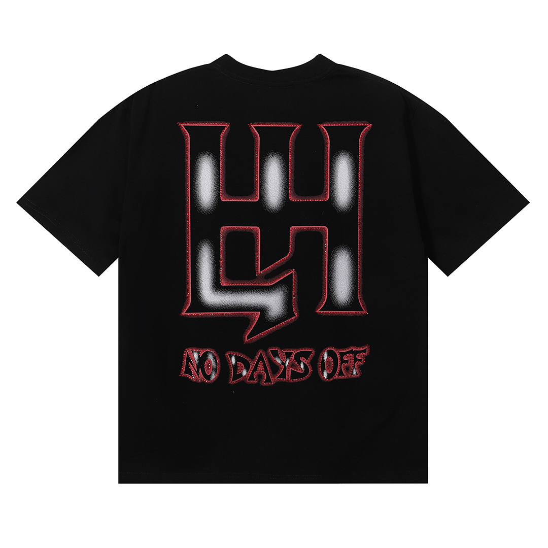 批58，编号LH015，Life Hustlers "Angry Pitbull"比特犬印花烫钻设计