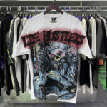 批58，编号LH015，Life Hustlers "Angry Pitbull"比特犬印花烫钻设计