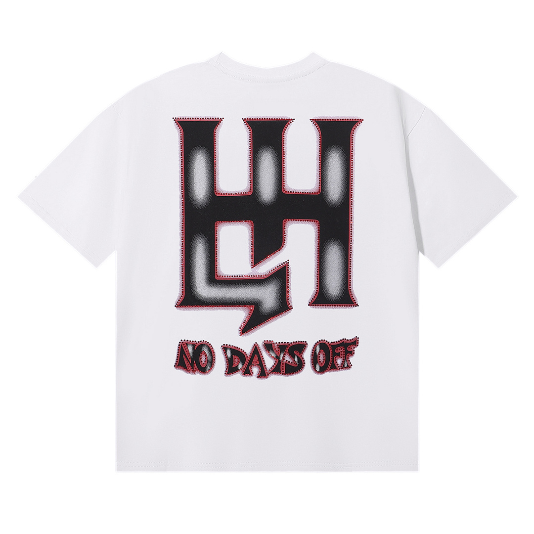 批58，编号LH015，Life Hustlers "Angry Pitbull"比特犬印花烫钻设计