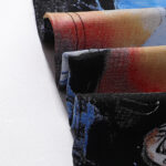 编号LH001，美潮Life Hustlers蒙面天使射箭印花烫钻设计高品质双纱纯棉休闲短袖T恤男女