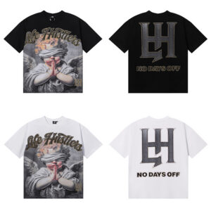 yupoo_70907_d6839dcd.jpg 编号LH002,美潮Life Hustlers合十祈祷天使宝宝印花烫钻高品质双纱纯棉休闲短袖T恤男女